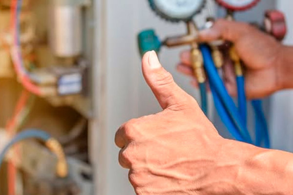 Air conditioning installation