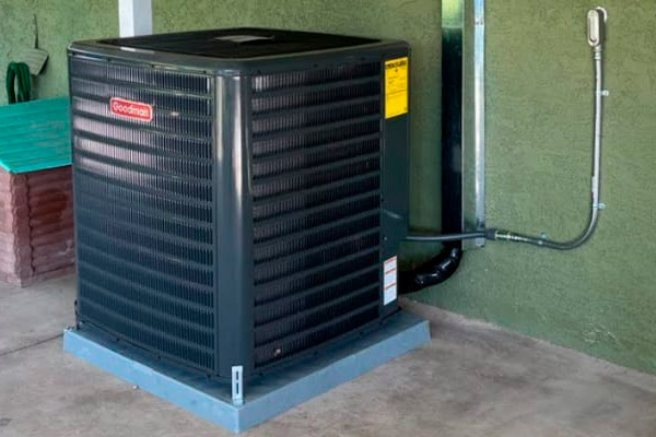 Air conditioning installation