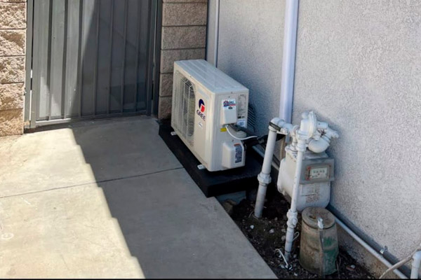 New AC unit installation